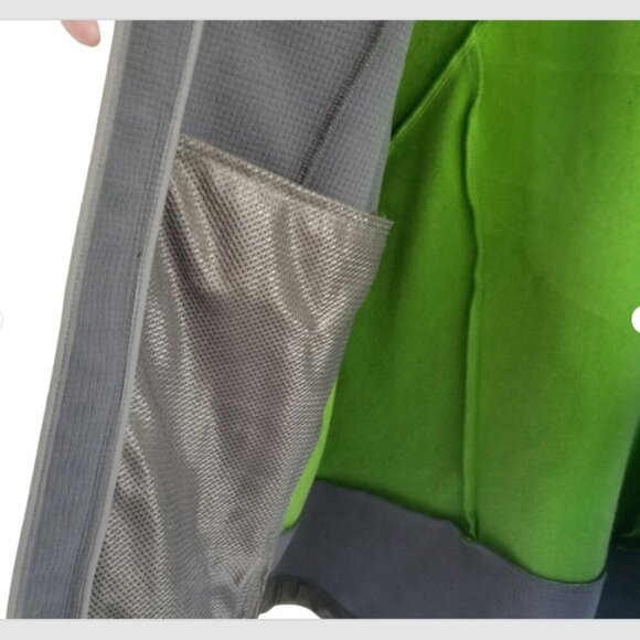 Mountain Equipment Co-op Vest Men's Medium Green Full Zip Pockets - Picture 10 of 10